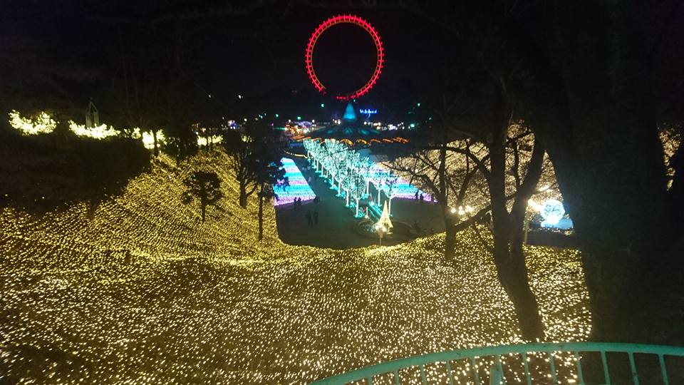 西武園　イルミネーション 